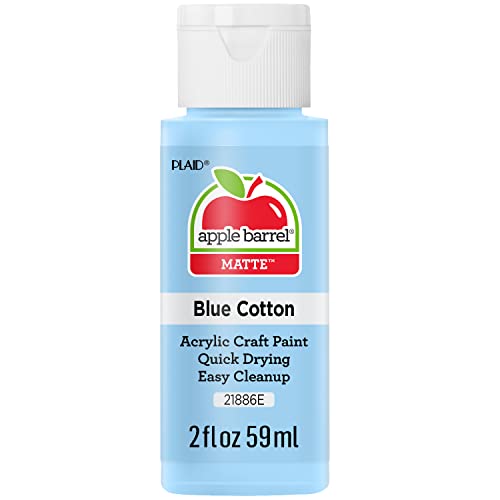 Apple Barrel Blue Cotton paint, 2 oz, 2 Fl Oz