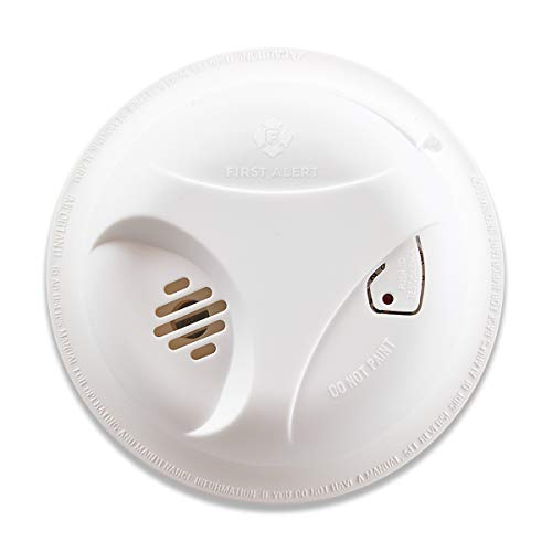 First Alert SA303CN3 Battery Powered Ionization Smoke Alarm with Test/Silence Button , White