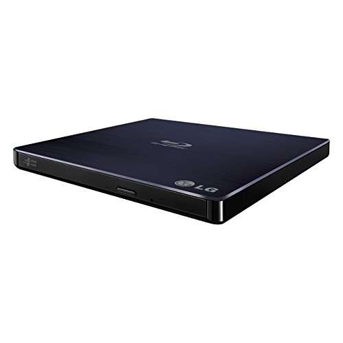 LG BP50NB40 6x Blu-ray Rewriter BD-RE/8x DVD±RW DL USB 2.0 Slim External Drive (