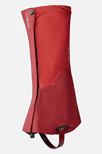 RAB Latok GTX Waterproof Gore-tex Gaiter for Hiking and Mountaineering - Ascent Red - Large