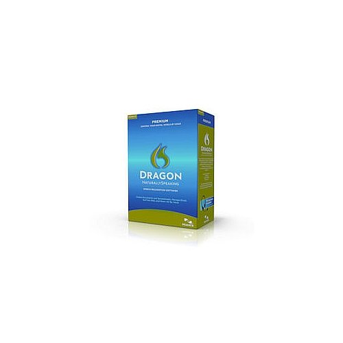 Nuance Dragon NaturallySpeaking Premium Version 11 Speech Recognition Software with Microphone