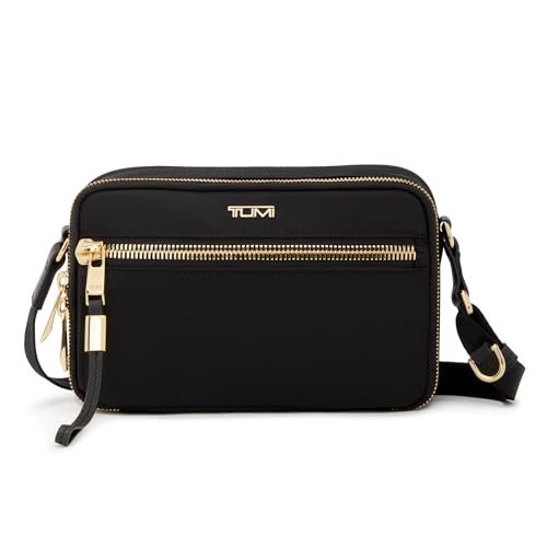 TUMI - Voyageur Langley Crossbody - Black/Gold