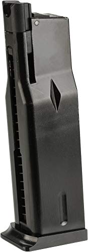Evike Airsoft Magazine for WE-Tech Makarov PMM Airsoft GBB Pistol (Color: Black)