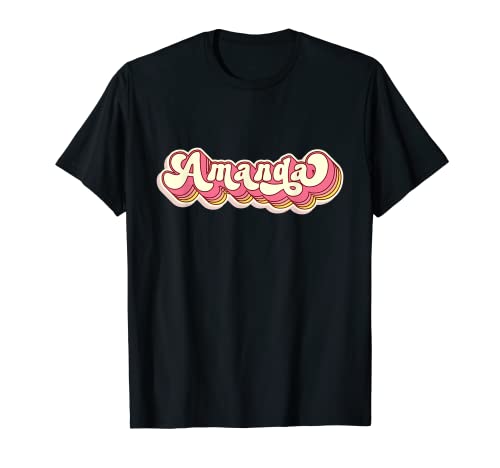 Amanda Name Personalized First Name Surname T-Shirt