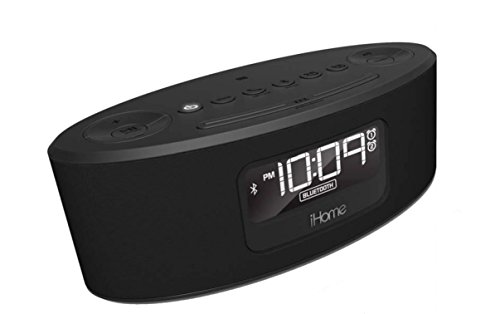 iHome iBT31GC Bluetooth Stereo FM Clock Radio and Speakerphone with USB Charging