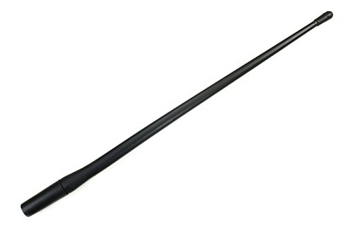 AntennaMastsRus - 13 Inch All-Terrain Flexible Rubber Antenna is Compatible with Chevrolet S10 (1982-2004) - Spring Steel Internal Core