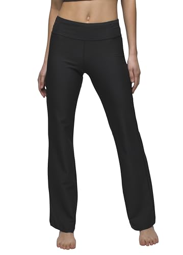 prAna Women's Jara Pant, Black, Medium x Short