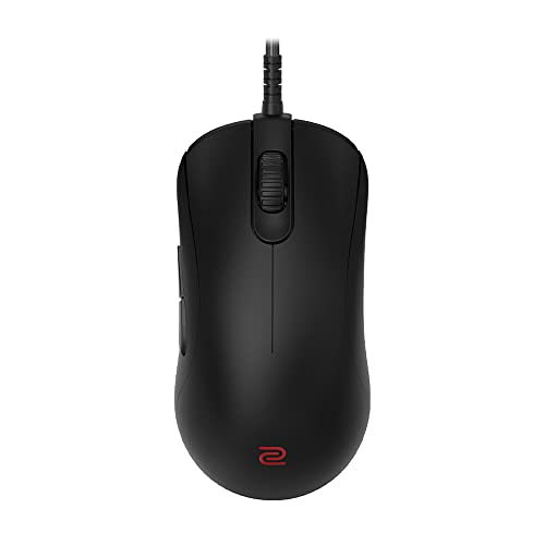 BenQ Zowie ZA12-C Symmetrical Gaming Mouse | Professional Esports Performance | Driverless | Paracord Cable | Revisioned C-Features | Matte Black | Medium Size