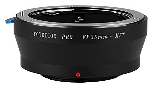 Fotodiox Pro Lens Mount Adapter - Compatible with Fuji Fujica X-Mount 35mm (FX35) SLR Lenses to Micro Four Thirds Mount Mirrorless Cameras