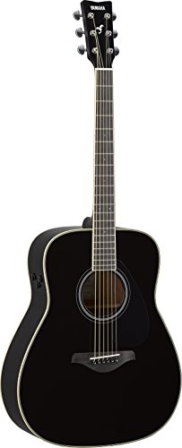 Yamaha FG-TA Transacoustic Guitar w/ Chorus and Reverb, Black