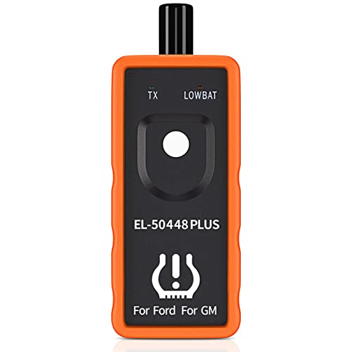 KINGBOLEN EL-50448 Plus TPMS Relearn Tool for Ford GM Automotive Tire Pressure Monitor Sensor 315/433 MHz Reset Tool, 2 in 1 Relearn Tool for F150/Focus/Lincoln/Buick/Cadillac Vehicle