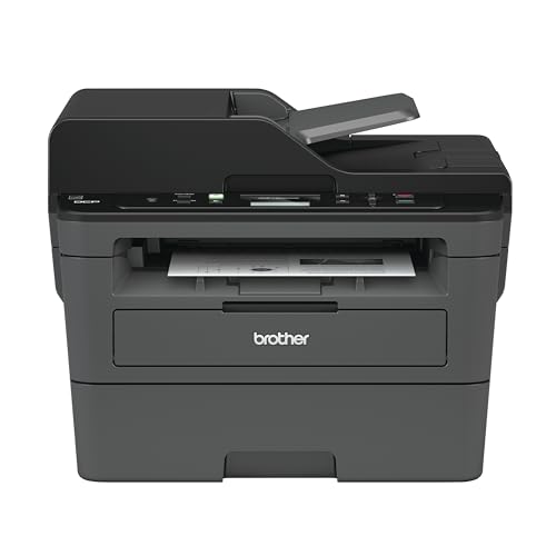 Brother Monochrome Laser Printer, Compact Multifunction Printer and Copier, DCPL2550DW, Includes 4 Month Refresh Subscription Trial and Amazon Dash Replenishment Ready