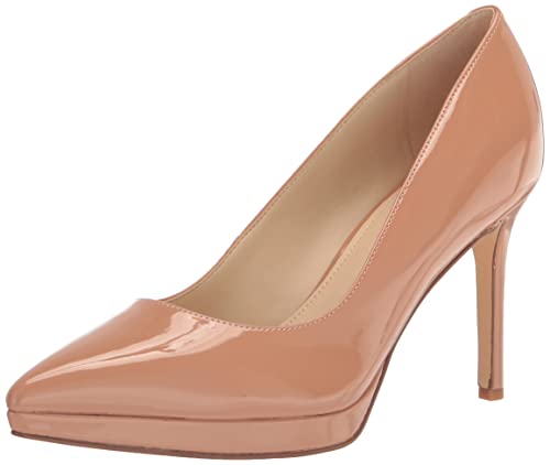 Nine West Women's SHELBE Pump, Nude 110, 8