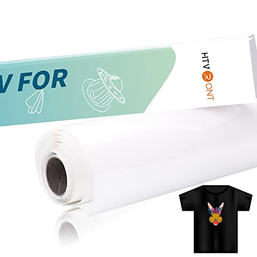 HTVRONT Sublimation HTV for Dark Fabric/Light Fabric - Matte Sublimation Vinyl 12' X 5FT - Sublimation Blanks for Sublimation Shirts/Bag/Hat/Pillow