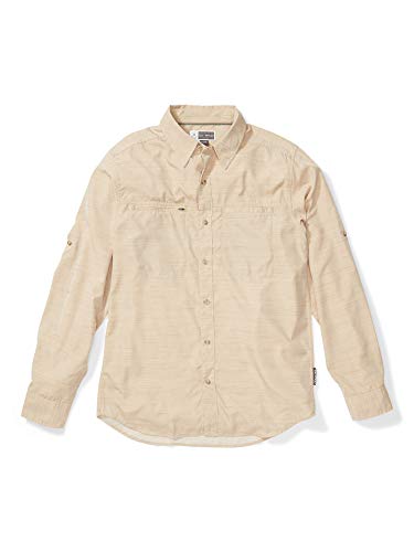 ExOfficio Men's BugsAway San Gil Long-Sleeve Shirt, Scotch, Medium