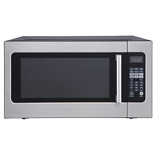 Magic Chef MC2211MS Microwave, 2.2 cu ft, Silver…