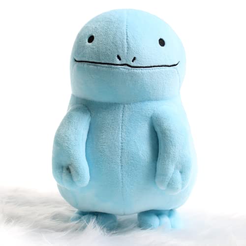 Quagsire Plush, 10.2' Quagsire Nuoh Wooper Plush Toy, Soft Cute Quagsire Nuoh Plushie Figure Doll, Gift for Cartoon Anime Game Lovers Birthday Adults Boyfriend Girlfriend