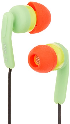 iHip IP-RASTA 4 Color Earphones - Red/Yellow/Green