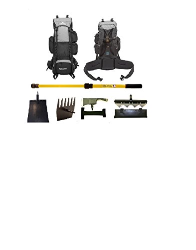 Inteletool Telescopic Wildfire Fighting Tool Kit with Backpack