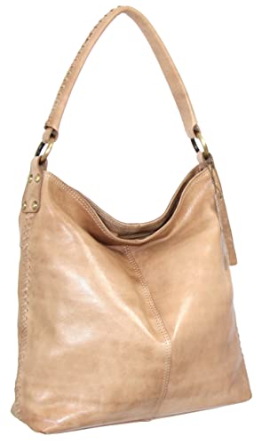 Nino Bossi Handbags Aislynn Hobo (Beige)
