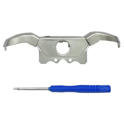 Replacement Silver LB RB Bumper Trigger & Middle Kit for Xbox One Elite Controller Xbox One with 3.5mm Jack Versions