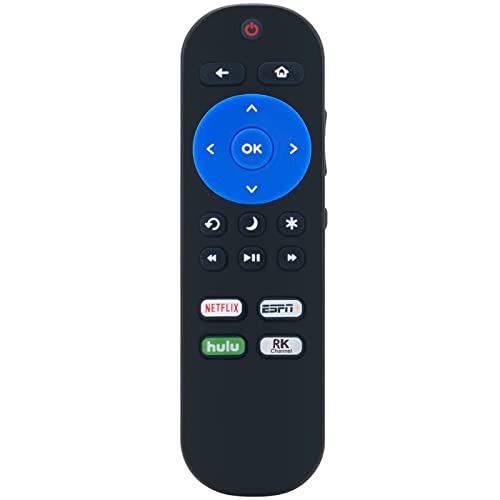 New Replacement Remote fit for Hisense ROKU TV 55R6000E 32H4050E 32H4050F 32H4060E 32H4000FM 32H4020E1 32H4050E1 32H4090E1 65R7050E1 143H4090E 32H4070E1 40H4050F1 43H4030F1 32H4030F1 32H4050F1
