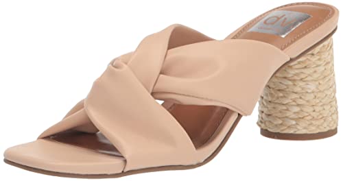 DV Dolce Vita womens Fallon Heeled Sandal, Cream, 8.5 US