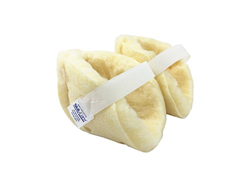 Skil-Care Multi-Ply Heel Protector, Universal 1 pair - Additional Comfort for Wheelchair or Geri-chair Patients, Wheelchair Cushions and Accessories