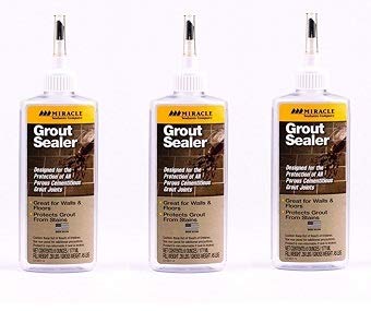 Miracle Sealants GRT SLR 6-Ounce Grout Sealer, 6-Ounce (Тhrее Расk)