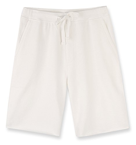 HETHCODE Mens Casual Athletic Fit Vintage Active Sports Jogger Running Hiking Gym Pocket Shorts White XL