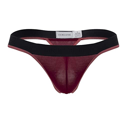 Doreanse 1012-BRD Borderline Thongs Color Bordeaux Size S