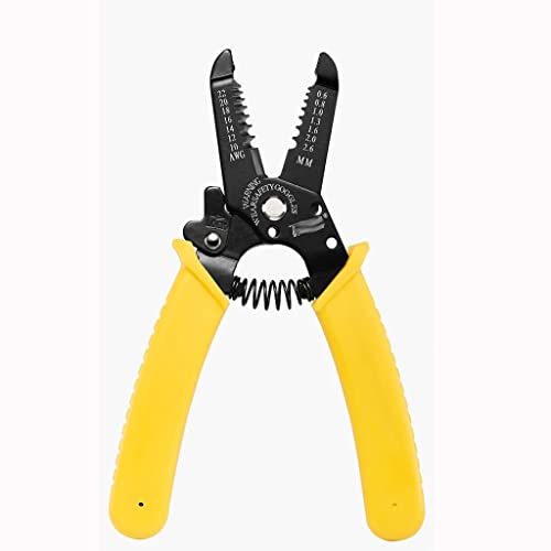 YÁSEZ Multifunction Wire Stripper Cut Wires Hand Tool For Electric 6' Cutter Work Tools Cutting Cable For Stripping