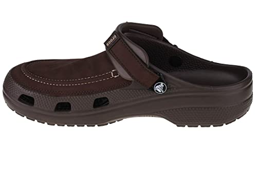 Crocs Men's Yukon Vista II Clogs, Espresso, 11 Men