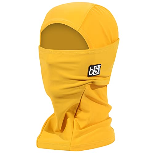 BLACKSTRAP Hood Balaclava Face Mask, Dual Layer Cold Weather Headwear for Men and Women (Mustard)