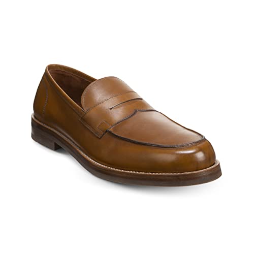 Allen Edmonds Men's Newton Suede Comfort Slip-On Penny Loafer, Walnut, 10