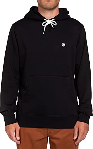 Element mens Cornell Classic Hoodie Hooded Sweatshirt, Flint Black, Medium US