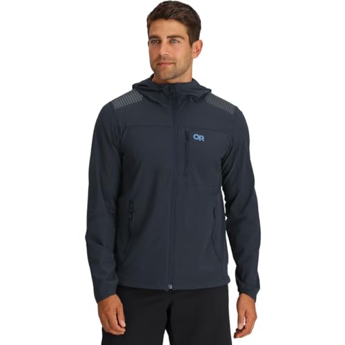 Outdoor Research Men's Ferrosi DuraPrint Hoodie, Dark Navy, L