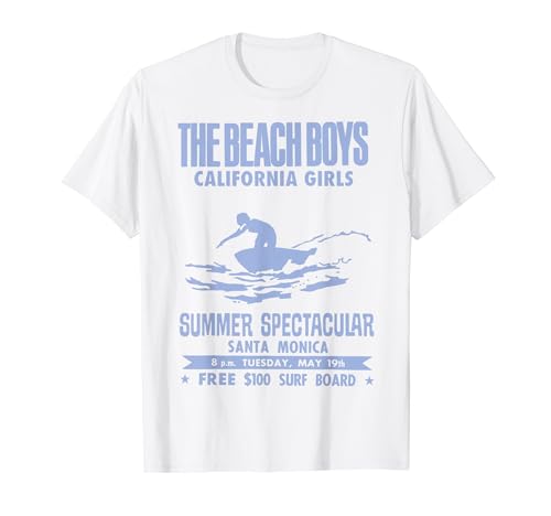 Official Beach Boys California Girls White T-Shirt