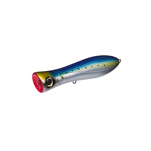 Yo-Zuri R1154-CIW Bull Pop Floating Lure, Chrome Sardine