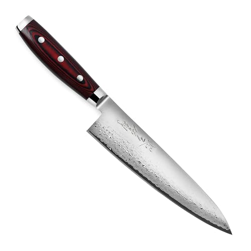 Yaxell Super Gou 8' Chef's Knife - Made in Japan - 161 Layers SG2 Stainless Damascus