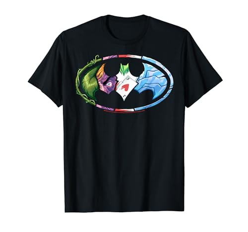 DC Comics Batman Villains Logo T-Shirt