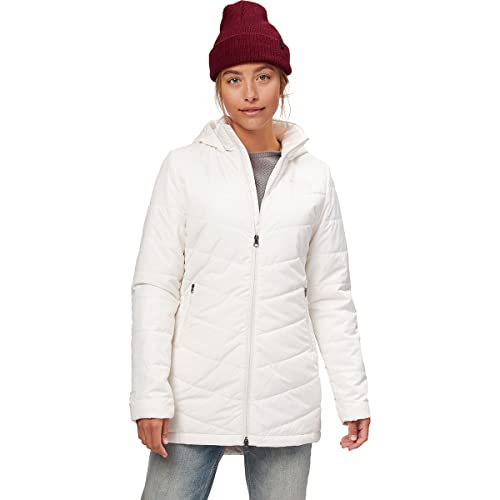 THE NORTH FACE Women's Tamburello Insulated Parka, Gardenia White, Large