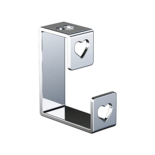 Gsycle Wall Hanging Hooks, 2PCS Stainless Steel Washbasin Hooks Hanging Storage Rack Multifunctional Hook for Bathroom Kitchen