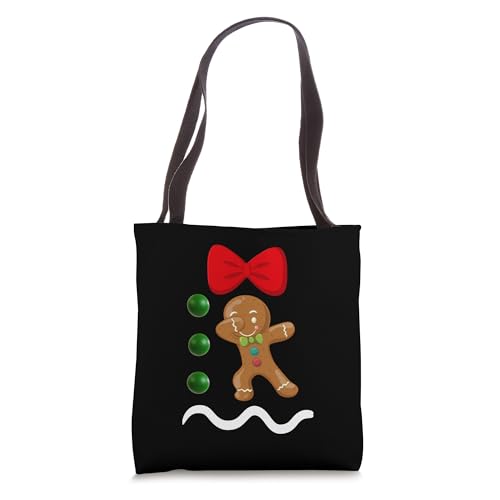 Gingerbread Man Christmas Men Women Kid Beauty Costume Group Tote Bag