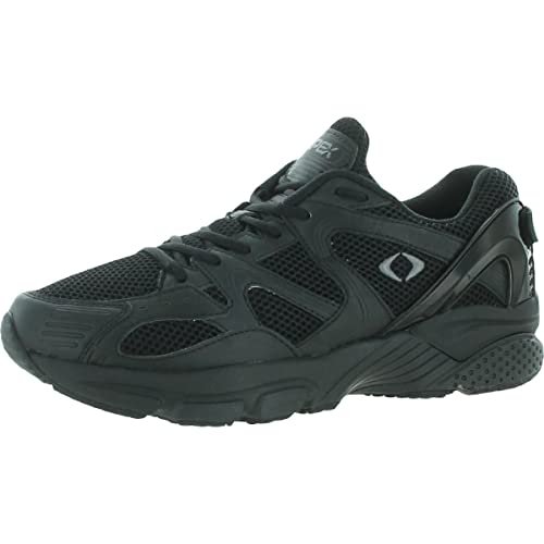 X-Last Boss Runner: Advanced Running and Walking Shoe with Patented Lockdown Heel Strap, Black, 10 US X-Wide