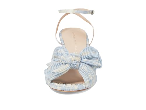 Loeffler Randall Camellia Dusty Blue Floral 9 B (M)