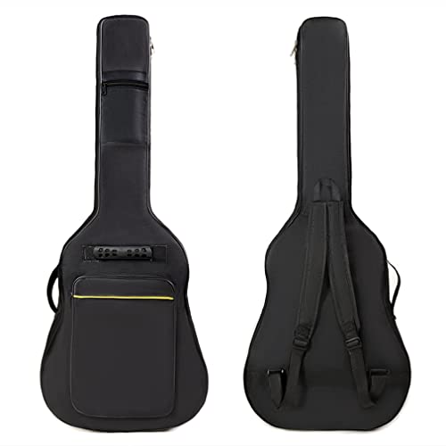 Evil Hair 36 Inch Acoustic Guitar Gig Bag Waterproof Dual Adjustable Shoulder Strap 5mm Padding Backpack with Accessories -For 36' Acoustic Classic Guitar