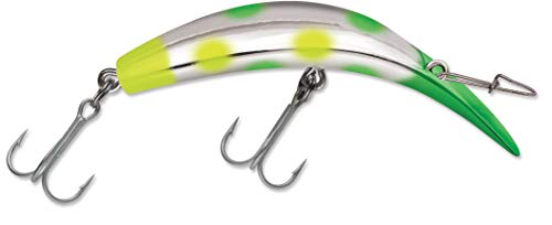 K15 Kwikfish (Rattle) Green Chartreuse Dual Dots