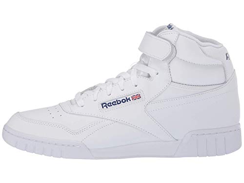 Reebok Men's EX-O-FIT HI Sneaker, White, 10.5