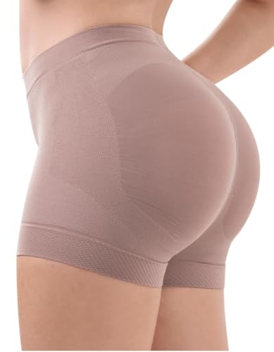 Laty Rose Women Butt Lifter Enhancer Panties Slimmer Tummy Control Booty Shaper Extra Firm Shapewear Calzones Levanta Cola Colombiano, 21996 Cocoa, Medium